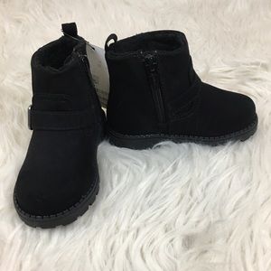 H&M toddler warm lined boots black